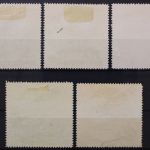 Sowjetunion, MiNr. 462-466 Z, gestempelt