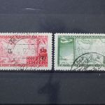 Sowjetunion, MiNr. 410-411 A, gestempelt