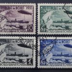 Sowjetunion, MiNr. 402-405 A, gestempelt