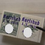 Sudetenland, Partie Belege aus dem Jahr 1938