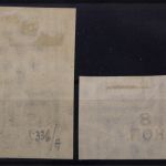 Sowjetunion, MiNr. 336 B + 337 B, Falz