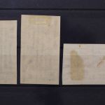 Sowjetunion, MiNr. 302-304 B, Falz