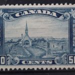Kanada, MiNr. 154, Falz