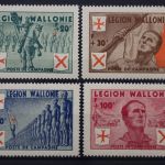 Belgien - wallonische Legion, MiNr. I - IV, postfrisch