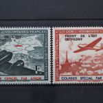 Frankreich, MiNr. IV - V, postfrisch