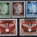 Kurland, MiNr. 1-4 A/B, postfrisch, BPP Signatur