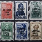 Lettland, MiNr. 1-6, postfrisch, BPP Signatur