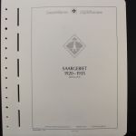 Saargebiet 1920-1934 ungebraucht nachgummiert