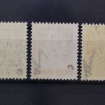 Zante, MiNr. 1-3 I, postfrisch