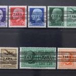 Zara, MiNr. 23-31 meist postfrisch