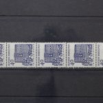 Deutschland (BRD), MiNr. 457, Fünferstreifen mit ZN 0420, postfrisch