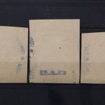 Deutschland (BRD), MiNr. 117, 118, 119 SST Marshall - Plan, Briefstücke