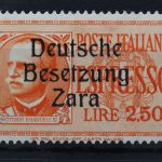 Zara, MiNr. 22, Falz