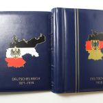 Leuchtturm, 2 blaue Drehstabbinder (DR 1871-1918 + DR 1918-1933)
