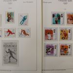 Olympische Spiele 1980, Sammlung in einem Vordruckalbum