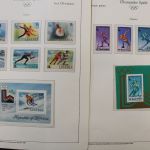 Olympische Spiele 1980, Sammlung in einem Vordruckalbum