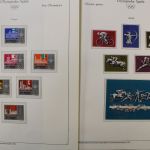 Olympische Spiele 1980, Sammlung in einem Vordruckalbum