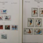 Olympische Spiele 1980, Sammlung in einem Vordruckalbum