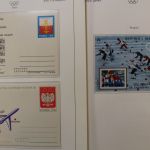 Olympische Spiele 1980, Sammlung in einem Vordruckalbum
