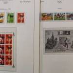 Olympische Spiele 1980, Sammlung in einem Vordruckalbum