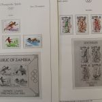 Olympische Spiele 1980, Sammlung in einem Vordruckalbum