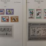 Olympische Spiele 1980, Sammlung in einem Vordruckalbum