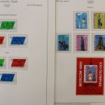 Olympische Spiele 1980, Sammlung in einem Vordruckalbum