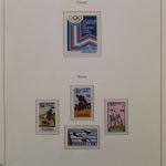 Olympische Spiele 1980, Sammlung in einem Vordruckalbum