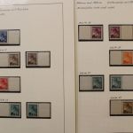 Böhmen & Mähren Spezialsammlung Leerfelder, Zwischenstegpaare .....