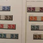 Böhmen & Mähren Spezialsammlung Leerfelder, Zwischenstegpaare .....