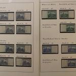 Böhmen & Mähren Spezialsammlung Leerfelder, Zwischenstegpaare .....