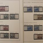 Böhmen & Mähren Spezialsammlung Leerfelder, Zwischenstegpaare .....