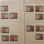 Böhmen & Mähren Spezialsammlung Leerfelder, Zwischenstegpaare .....