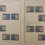 Böhmen & Mähren Spezialsammlung Leerfelder, Zwischenstegpaare .....