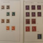 Böhmen & Mähren Spezialsammlung Leerfelder, Zwischenstegpaare .....