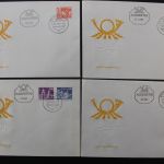DDR, MiNr. 2588, 2602, 2633, 2649-2650, FDC