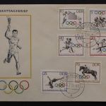 DDR, MiNr. 1033-1038, FDC