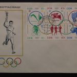 DDR, MiNr. 1039-1044 Sechserblock, FDC