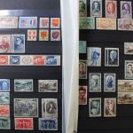 Frankreich ca. 1849-1985, gute Sammlung in 3 Einsteckalben