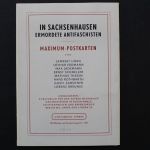 DDR, MiNr. 752-756 + 765-767, Maximumkarten