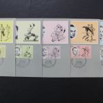DDR, MiNr. 958-962, Maximumkarten
