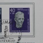 DDR, MiNr. Block 15 PF I, gestempelt