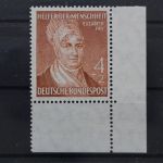 Deutschland (BRD), MiNr. 156 Ecke rechts unten, postfrisch