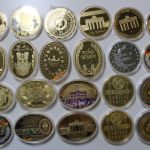 Medaillen-Partie, 22 Stück überwiegend zum Thema "Deutsche Geschichte"