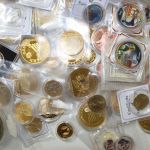 Medaillen-Posten mit einem Gesamtgewicht von 6,9 KG,