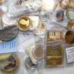 Medaillen-Posten mit einem Gesamtgewicht von 6,9 KG,