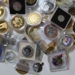 Medaillen-Posten mit einem Gesamtgewicht von 6,4 KG,