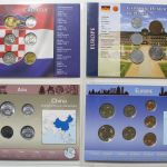 22 Kursmünzen-Sätze aus verschiedenen Ländern