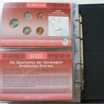 22 Kursmünzen-Sätze aus verschiedenen Ländern