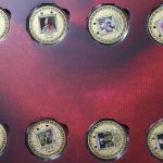 Europäische Monarchen, dekorative Medaillensammlung